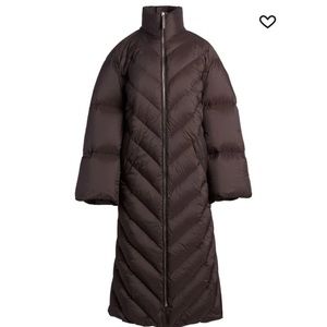 Khaite Farrow long puffer coat